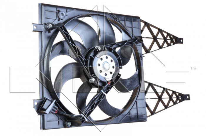 Ventilator radiator (cu carcasa) potrivit SEAT CORDOBA, IBIZA III, IBIZA IV, IBIZA IV SC, IBIZA IV ST, TOLEDO IV; SKODA FABIA I, FABIA I PRAKTIK, FABIA II, FABIA III, RAPID 1.0-2.0D 10.99- [2]