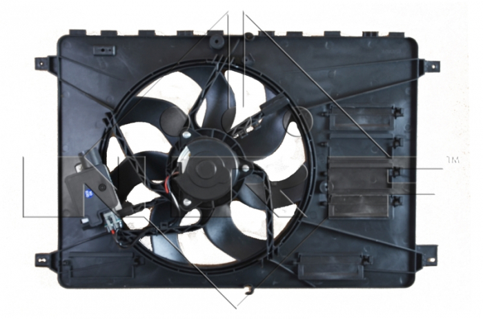 Ventilator radiator (cu carcasa) potrivit VOLVO V70 III, XC60 I; FORD GALAXY II, GALAXY MK II, KUGA I, MONDEO IV, S-MAX 2.0-2.5 05.06-02.17 [1]