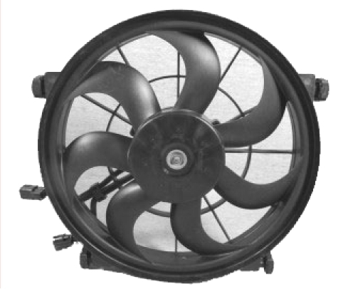 Ventilator radiator potrivit HYUNDAI I20 I 1.2-1.6D 08.08-12.15 [3]