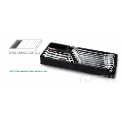 Set chei cu clichet Ratchet 8-19mm 12 piese [1]