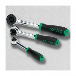 Chei clichet - Cheie cu clichet reversibil 1/4 155mm Toptul