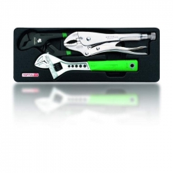 Truse scule - Set clesti si cheie reglabila 10'' Toptul