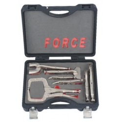 Echipamente tinichigerie - Set clesti blocatori 7 bucati