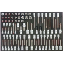 Dulap scule - Set 88 piese 1/2inch raft carucior echipat
