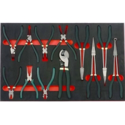 Dulap scule - Set 12 piese raft carucior echipat