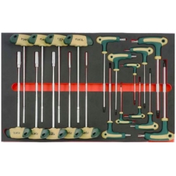 Dulap scule - Set 19 piese raft carucior echipat