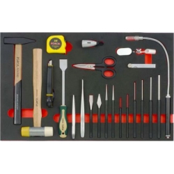 Dulap scule - Set 21 piese raft carucior echipat