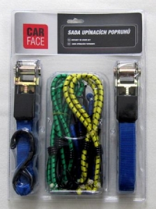 Accesorii auto - KIT chingi 8 bucati cu clichet elastice diverse dimensiuni