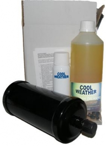 Echipamente service AC - Service kit cu filtru aparate clima Clima Tech sistem climatizare aer conditionat Magneti Marelli