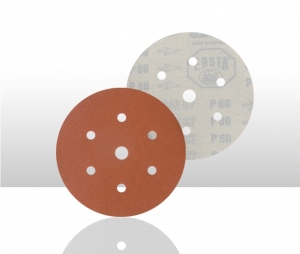 Consumabile vopsitorie - Disc abraziv 542 6 gauri Velcro f150mm P120 100 bucati