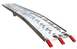 Service mecanica - Rampa auto 340 kg 295x2260 mm aluminiu ideal motociclete