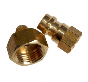 Echipamente service AC - Set 2 adaptoare butelie freon R134A umplerea butelie interna aparat clima