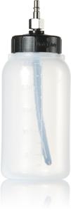 Echipamente service AC - Butelie aparat clima 250ml capac negru cupla fixa