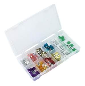 Sigurante auto - Set 120 sigurante mini circuite electrice auto Sealey