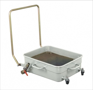 Distributie fluide - Recipient recuperator colector ulei uzat cu 4 roti 65 litri