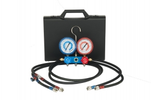 Echipamente service AC - Set manometru masurare scurgeri si presiune sistem climatizare aer conditionat R134a 2000m