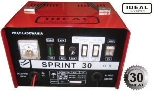 Redresoare Roboti pornire - Redresor curent Incarcator acumulatori 12 24 V acumulatori cu acid Sprint 30