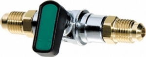 Echipamente service AC - Adaptor sistem climatizare aer conditionat auto Conector 1/4 robinet cu bila