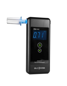 Accesorii auto - Alcoolmetru X-5 Electrochemical, raza masurare - 0/5‰, numar si tip baterii- 2x AAA, 108x47x17 mm, 83 g