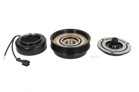 Fulie Ambreiaj compresor - Ambreiaj complet compresor AC (HALLA HS18 12V 6PK 118mm) HYUNDAI SONATA V, TRAJET, XG 2.0-3.5 1998-2010