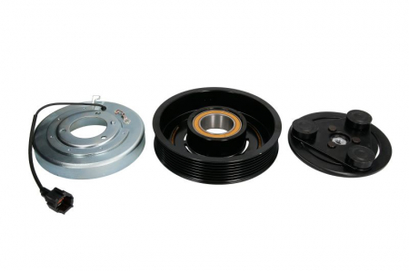 Fulie Ambreiaj compresor - Ambreiaj complet compresor AC (ZEXEL DKS17CH 12V 7PK 135mm) NISSAN MURANO II, NP300 NAVARA, PATHFINDER III 2.5D dupa 2005