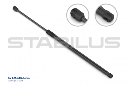 Amortizoare caroserie - Amortizor portbagaj Stanga lungime maxima: 319,5mm, sUV:91mm potrivit AUDI A5 KABRIOLET 03.09-01.17