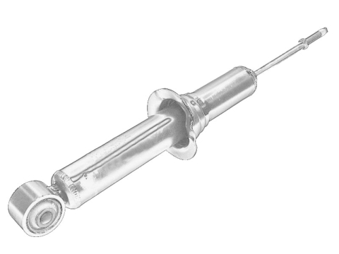 Amortizoare caroserie - Amortizor Fata Dreapta/Stanga (4x4 numai) potrivit ISUZU D-MAX II 06.12-12.22