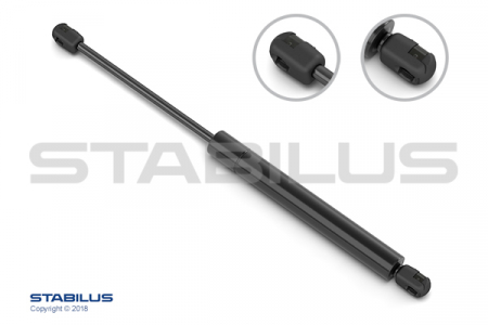 Amortizoare caroserie - Amortizor gaz, pavilion Dreapta lungime maxima: 396mm, sUV:156,5mm potrivit MERCEDES SL (R230) KABRIOLET 10.01-01.12