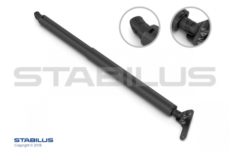 Amortizoare caroserie - Amortizor portbagaj Stanga lungime maxima: 520,5mm, sUV:172mm (cu arc exterior) potrivit MERCEDES GL (X164) SUV 09.06-12.12