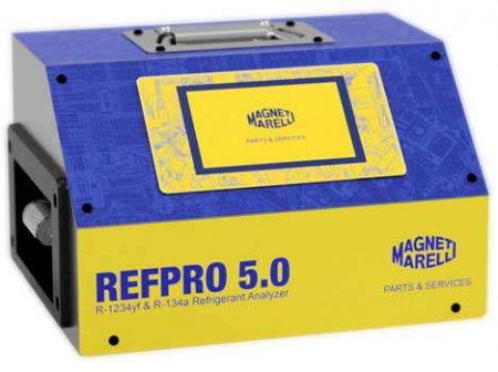 Echipamente service AC - Analizator de agent frigorific RefPro5, tip refrigerant R1234yf/R134a, cu imprimanta, prezentarea rezultatelor: procente (%)