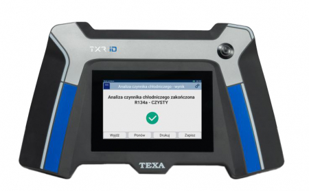 Echipamente pentru atelier - Analizor de agent frigorific TXR ID, tip lichid de răcire: R1234yf/R134a, prezentare rezultate: procent (%), tip dispozitiv: autonom