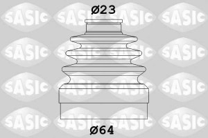 Piese Auto - Ansamblu burduf si articulatie planetara fata Fata/Interior (fi: 23/64) (lungime88) (set) potrivit RENAULT CLIO III, CLIO III/HATCHBACK, MODUS, TWINGO II 1.2 03.07-