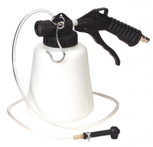 Distributie fluide - Aparat aerisit schimbat lichidul de frana sau ambreaje hidraulice rezervor 1L Sealey