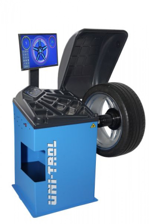 Scule vulcanizare - Aparat de echilibrat autobuze/autoutilitare/autoturism TROLL-24/7 230V, afisaj ecran LCD