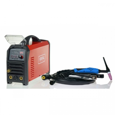 Sudura - Aparat sudura cu electrozi TECNO TIG 215 AC/DC PULSE pentru aluminiu / otel, 6,1kW, curent maxim: 200A, mod sudura: MMA / TIG AC/DC