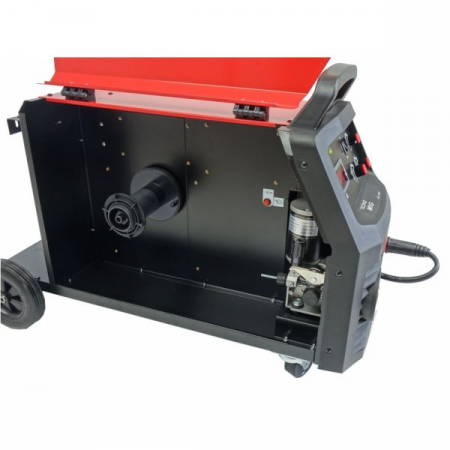 Sudura - Aparat sudura semi-automat putere de sudura minima: 30A, curent sudura: 230A, putere nominala: 5,7kW, alimentare electrica: 230V, metoda de sudare: FLUX / MIG-MAG / MMA