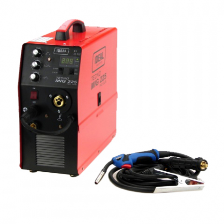 Sudura - Aparat sudura semi-automat putere de sudura minima: 40A, curent sudura: 225A, putere nominala: 11,3kW, alimentare electrica: 230V, metoda de sudare: FLUX / FRaNARE / MIG-MAG / MMA