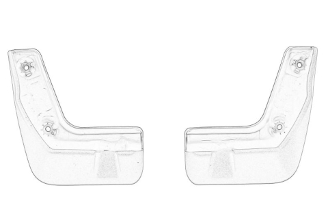 Piese Auto - Aparatoare noroi Spate (set) potrivit HYUNDAI I30 11.16-