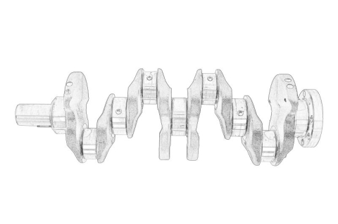 Piese Auto - Arbore cotit potrivit FORD TOURNEO CUSTOM V362, TRANSIT CUSTOM V362, TRANSIT V363 2.0D 12.15-