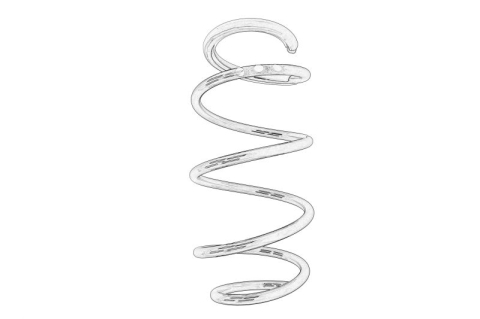 Piese Auto - Arc elicoidal Fata Dreapta/Stanga potrivit RENAULT FLUENCE 1.5D-2.0 02.10-