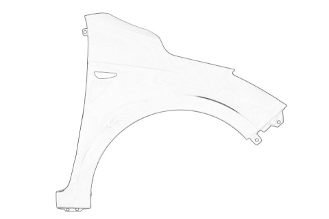 Aripa - Aripa fata Dreapta (cu gaura pentru indicator) potrivit HYUNDAI I20 I 03.12-