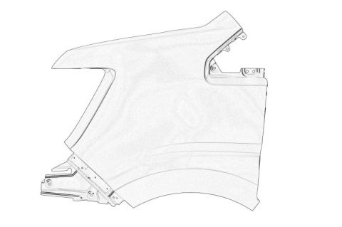 Piese Auto - Aripa fata Stanga (cu gaura pentru indicator) potrivit RENAULT MASTER IV