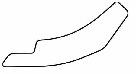 Ornamente - Autocolant protectie aripa Spate Dreapta incolor, ajustare automata/ Folie 3M PPF 4.0 potrivit SKODA SUPERB III dupa 2015