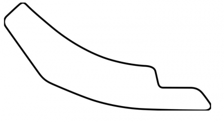 Ornamente - Autocolant protectie aripa Spate Stanga incolor, ajustare automata/ Folie 3M PPF 4.0 potrivit SKODA SUPERB III dupa 2015