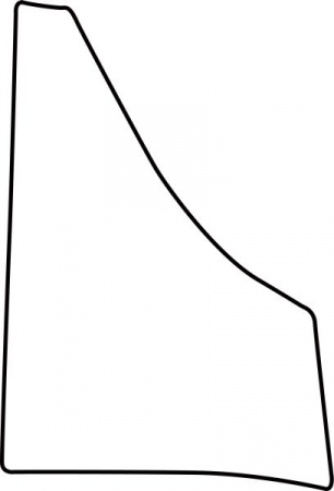 Ornamente - Autocolant protectie caroserie aripa stanga transparent potrivit BMW 7 F01, F02, F03, F04 06.08-12.15