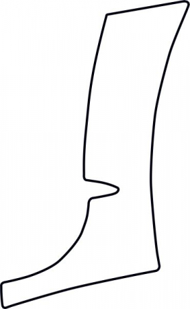 Ornamente - Autocolant protectie caroserie aripa stanga transparent potrivit SKODA SUPERB I 12.01-03.08