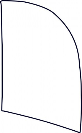 Ornamente - Autocolant protectie caroserie stanga transparent potrivit DODGE DURANGO III 01.11-12.20