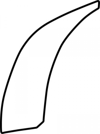 Autocolant protectie usa spate stanga transparent, 3M PPF 4.0 folie, ajustare automata potrivit SKODA YETI 2009-2017 [1]