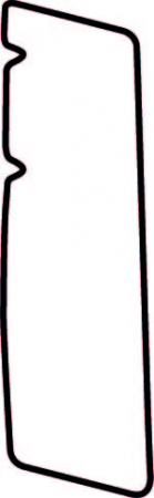 Ornamente - Autocolant protetie aripa spate dreapta transparent, 3M PPF 4.0 folie, ajustare automata potrivit HYUNDAI SANTA FÉ 2006-2012