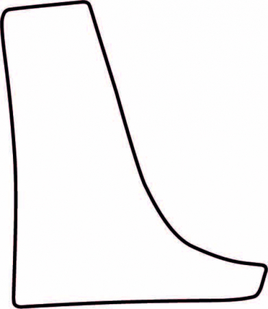 Autocolant protetie aripa spate dreapta transparent, 3M PPF 4.0 folie, ajustare automata potrivit SKODA FABIA II 2006-2014 [1]